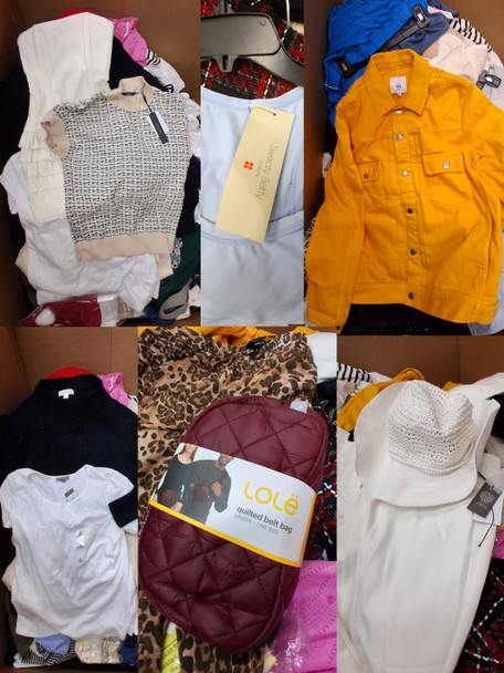 399pc Mixed Clothing + More AG Kasper SWEATY BETTY Aqua RVCA & More #PAL-371