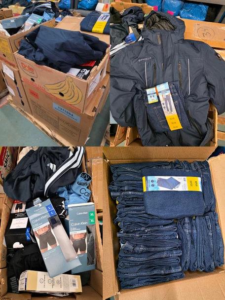323pc MENS Hang Ten SPYDER  Izod Jeans CK Adidas #PAL-436