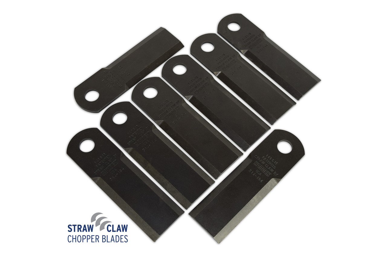 Straw Claw® Chopper Blades: Fendt, Gleaner, & Massey Ferguson Compatible