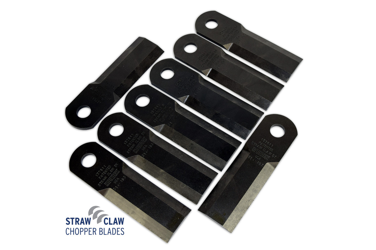 Straw Claw® Chopper Blades: Fendt, Gleaner, & Massey Ferguson Compatible