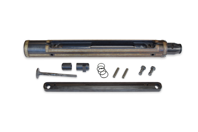 F00-042 — 3.5″ splined sonde housing — top view with housing contents