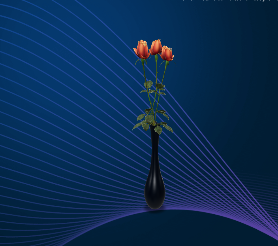 Vase Ikea Salong 3D object