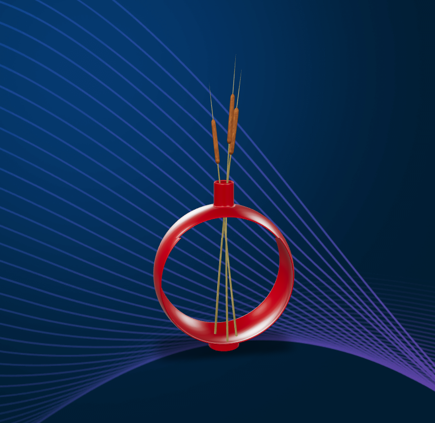 Vase Ikea Salong 3D object