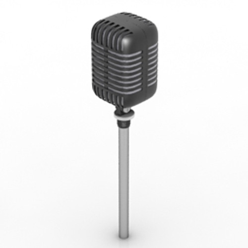 Microphone 3D Model