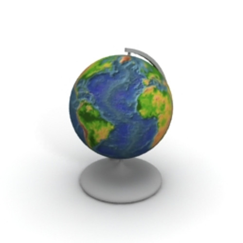 Globe 3D Model