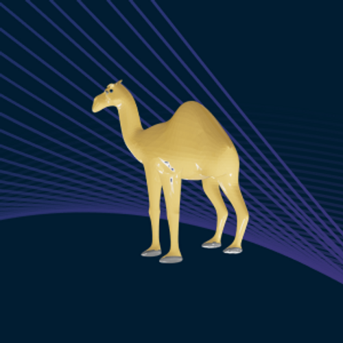 Arabian Camel - 3D object