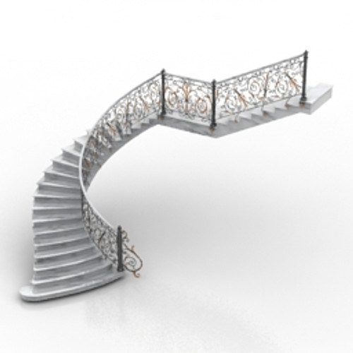 Stair 3D Model