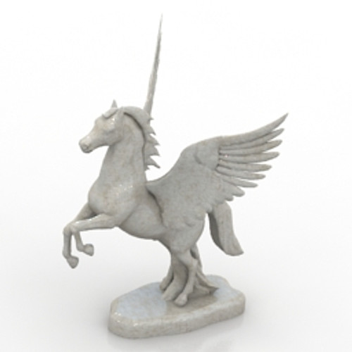 Sculpture horse  - 3D model