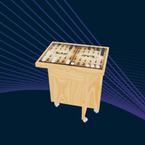 Backgammon - 3D object