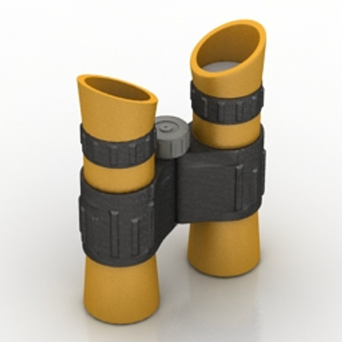 Binoculars 3D Model