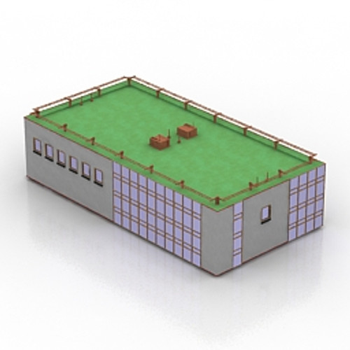 Factory 3D Model