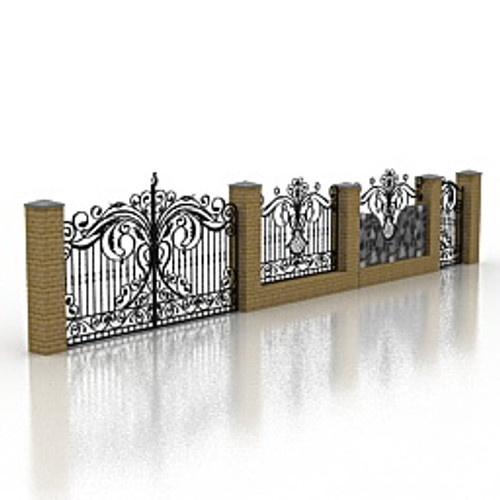 Gate 3D Model