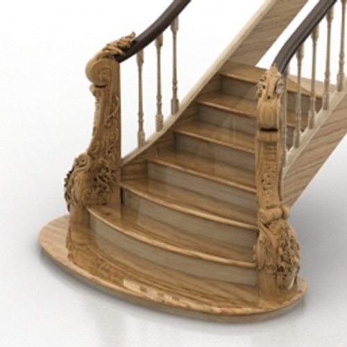 Stair 3D Model