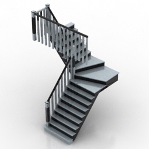 Stair 3D Model