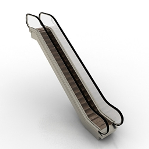 Escalator 3D Model