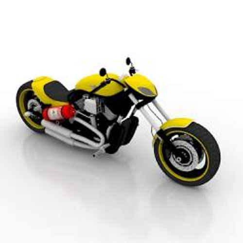 Motorcycle 3D Model