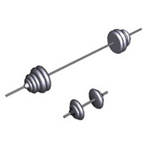 Barbells 3D Model