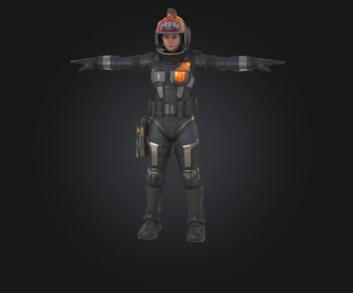 Sci-fi Firefighter
