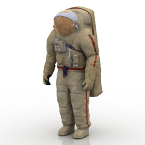 Spaceman 3D Model