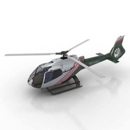 Helicopter 3D Model