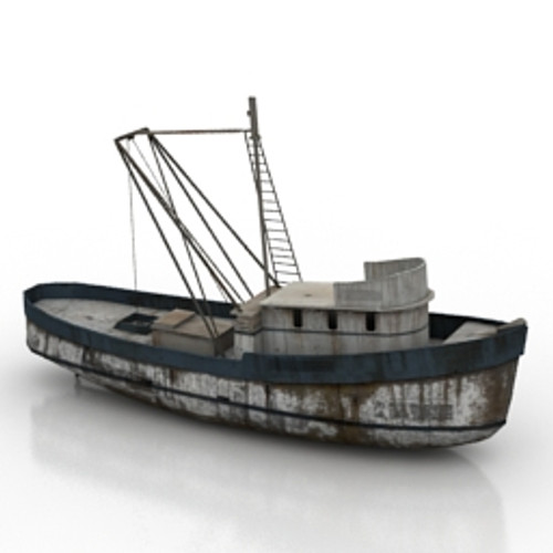 Boat 3D Model