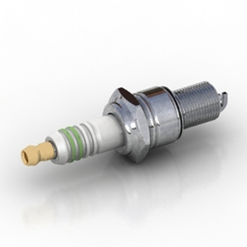 Spark plug 3D Model