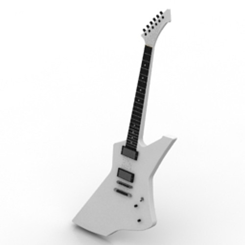 Guitar 3D Model