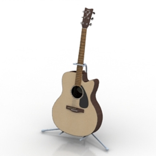 Guitar 3D Model