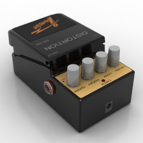 Music processor 3D Model