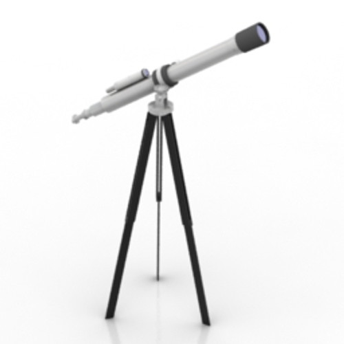 Telescope 3D Model