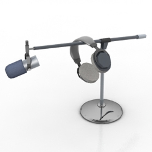 Microphone 3D Model