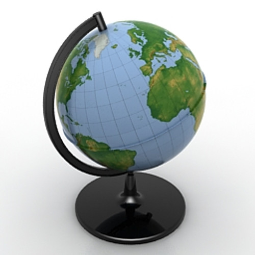 Globe 3D Model