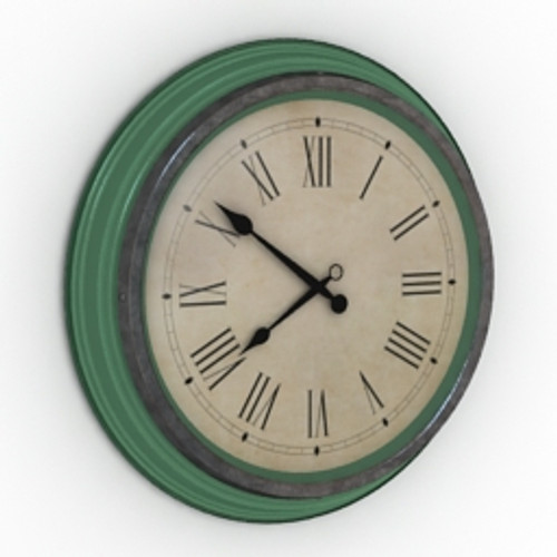 Clock 3D Model