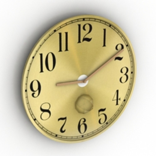 Clock 3D Model