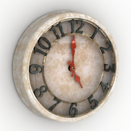 Clock 3D Model