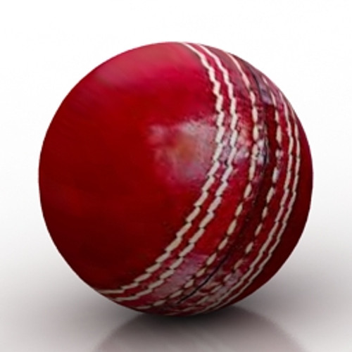 Cricket ball 3D Model