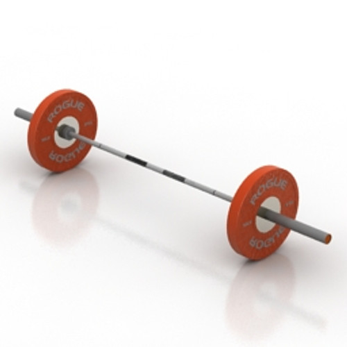 Barbell 3D Model