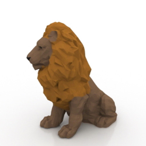 Lion 3D Model