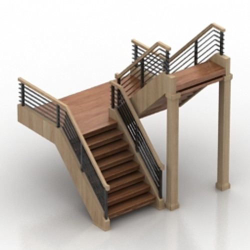 Stair 3D Model