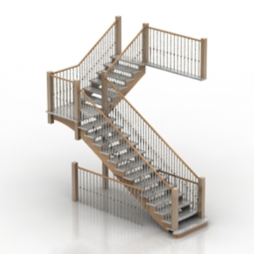 Stair 3D Model