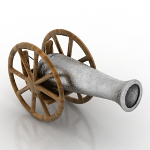 Cannon 3D Model