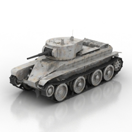 Tank 3D Model