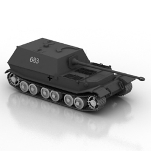 Tank 3D Model