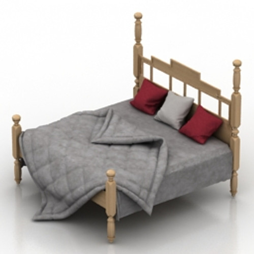 Bed 3D Model