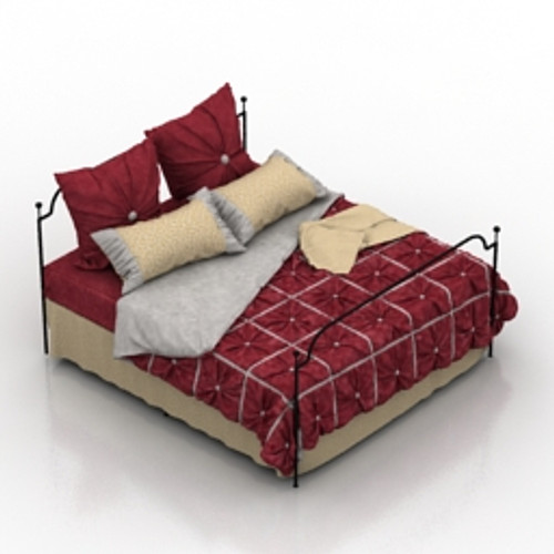 Bed 3D Model