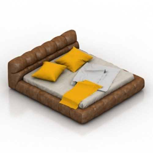 Bed 3D Model