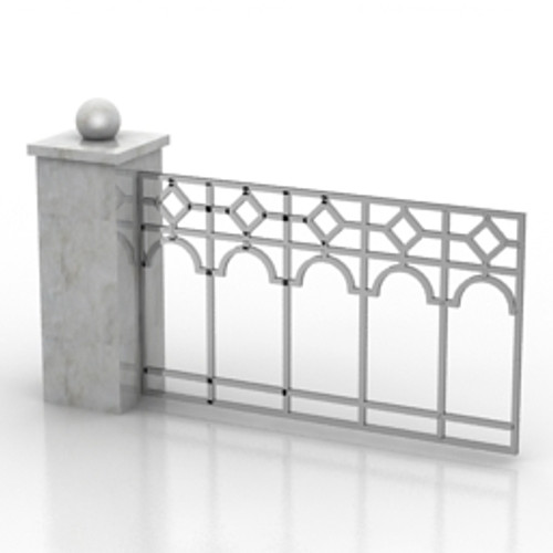 Fence 3D Model