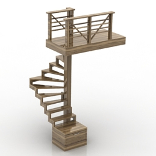 Stair 3D Model