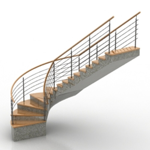 Stair 3D Model