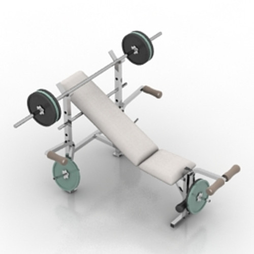 Gym 3D Model